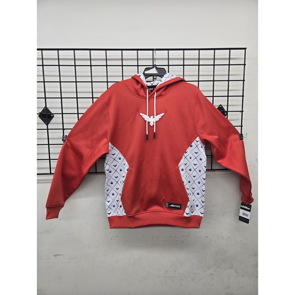 Call Of Duty League London Royal Ravens Pullover Hoodie NWT Red Size L